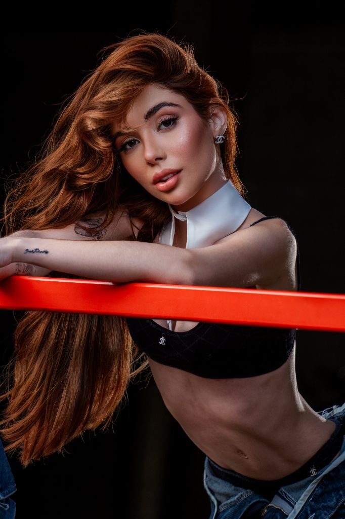 Fashion portrait — playful editorial